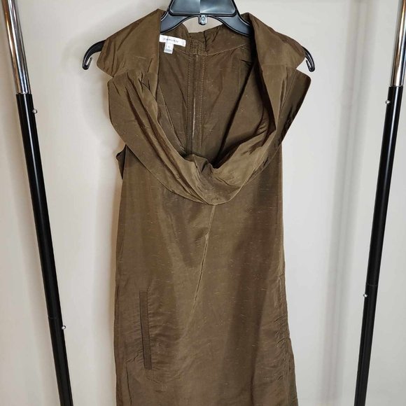 Carven Cowl Neck Dress - M - Picture 2 of 7